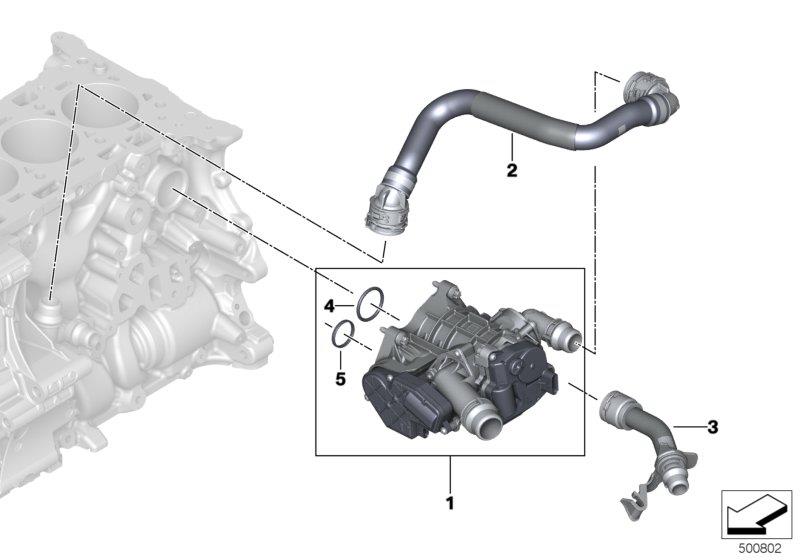 Bmw Engine Heat Management System Diagram Descriptions Diag