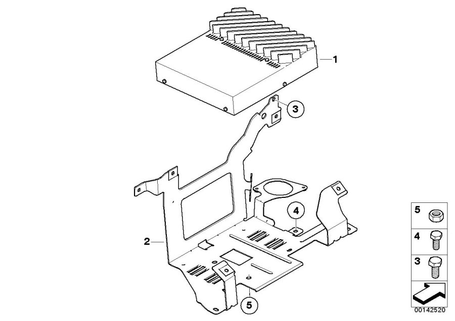 BMW 328i Amplifier hifi system - 65129233962 | BMW of Monterey, Seaside CA